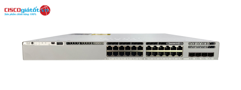Switch Cisco C9300L-24T-4X-A